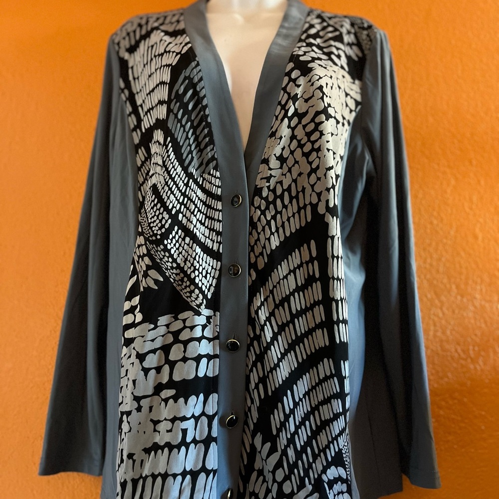 Bob Mackie Butterfly Wing Sweater
